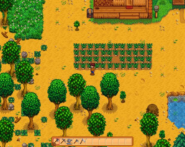 Ламповая игра.</p>
<p>Обзор Stardew Valley