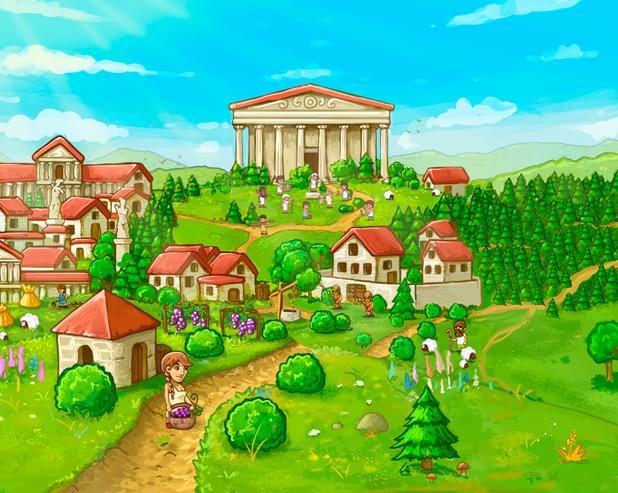 Новая Древняя Греция.</p>
<p>Обзор Marble Age: Remastered