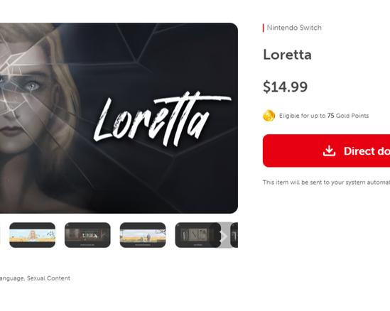 Состоялся релиз отечественного триллера Loretta на Nintendo Switch, PlayStation и Xbox